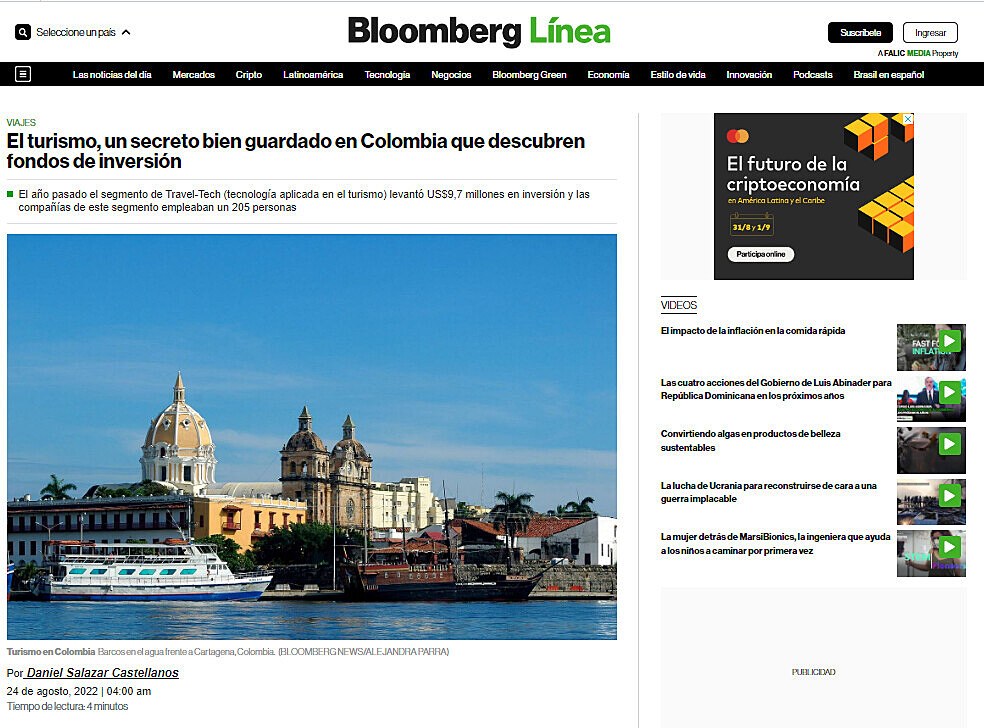 El turismo, un secreto bien guardado en Colombia que descubren fondos de inversin